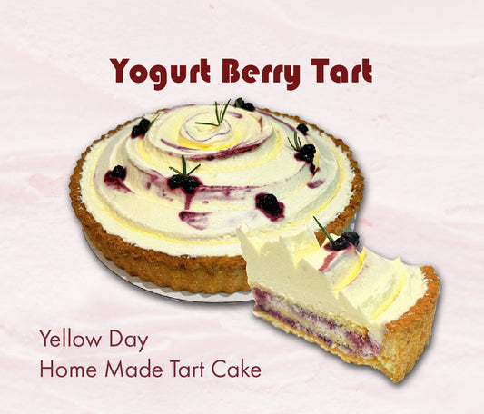 Yogurt Berry Tart Cake