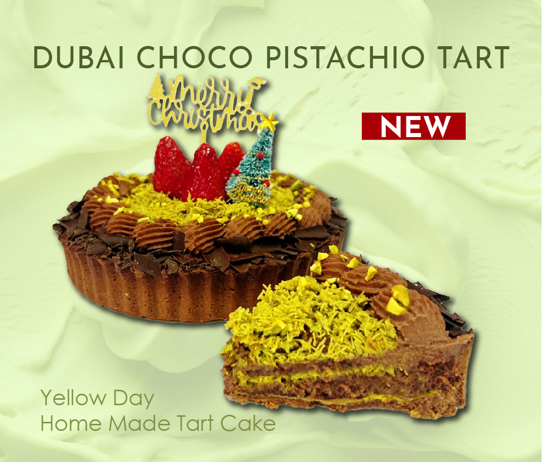 Dubai Choco Pistachio Tart